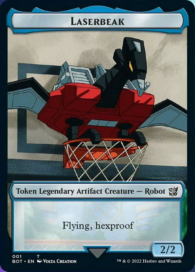Laserbeak [Transformers Tokens] Magic: The Gathering