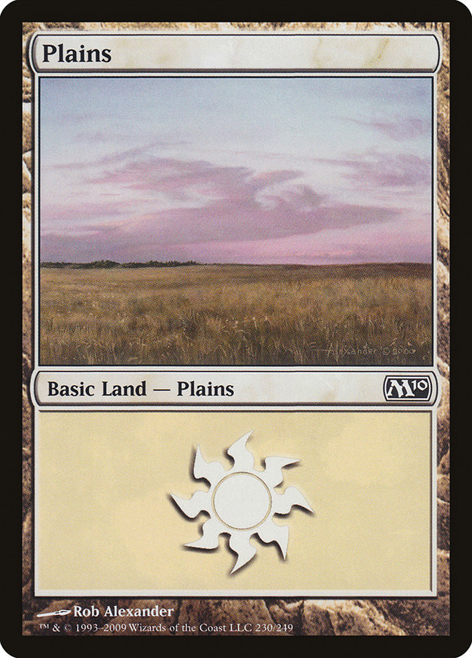 Plains (230) [Magic 2010] Magic: The Gathering