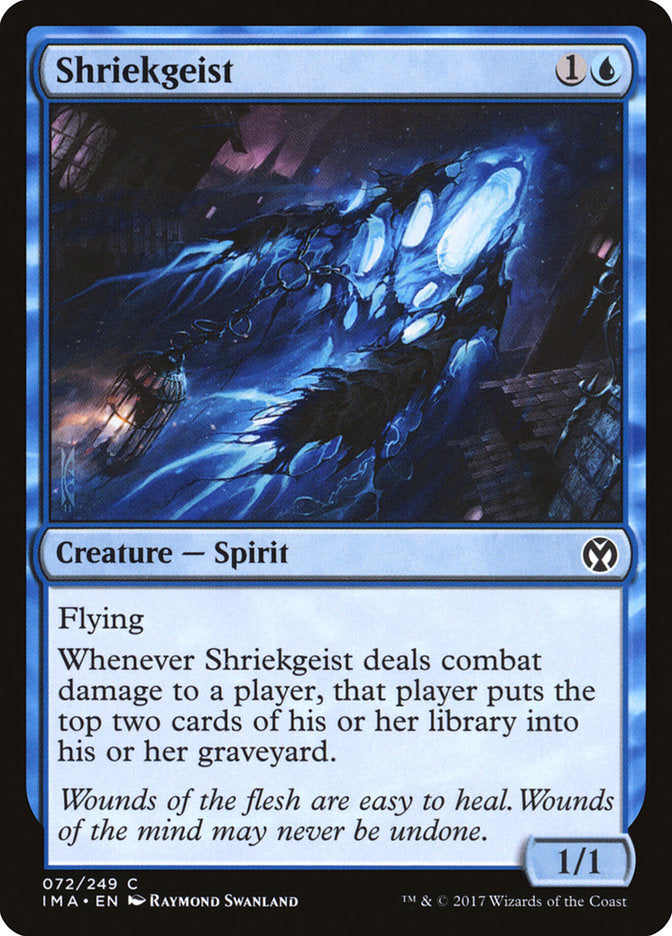 Shriekgeist [Iconic Masters] Magic: The Gathering