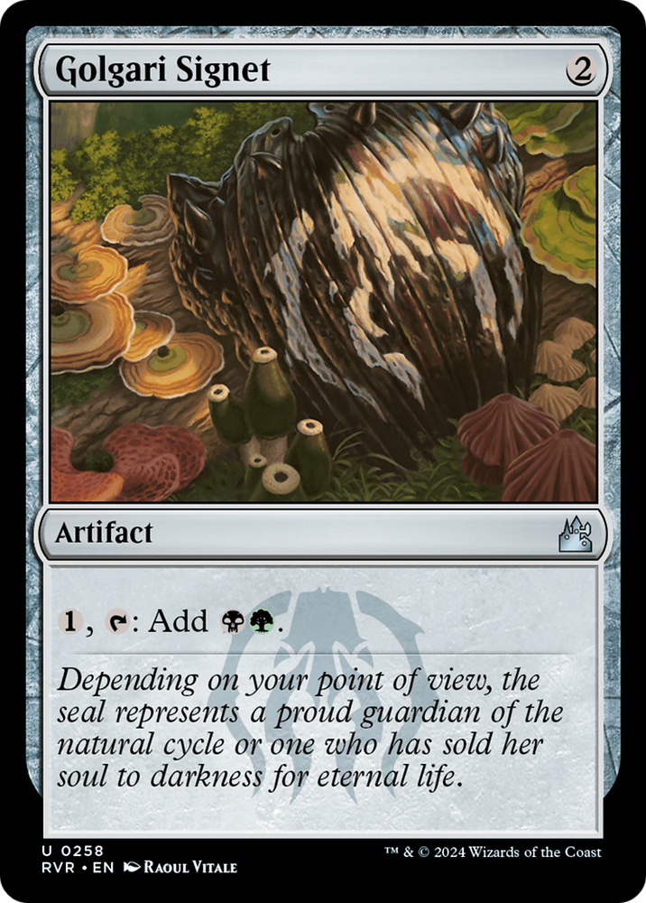 Golgari Signet [Ravnica Remastered] Magic: The Gathering