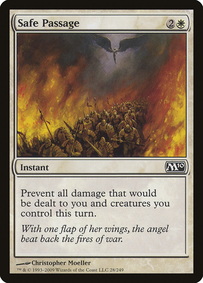 Safe Passage [Magic 2010] Magic: The Gathering