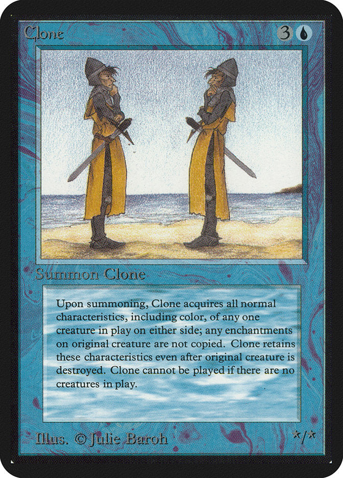 Clone [Alpha Edition] Magic: The Gathering