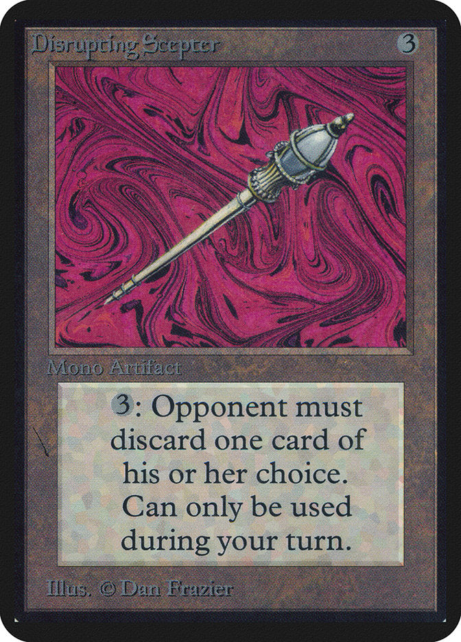 Disrupting Scepter [Alpha Edition] Magic: The Gathering