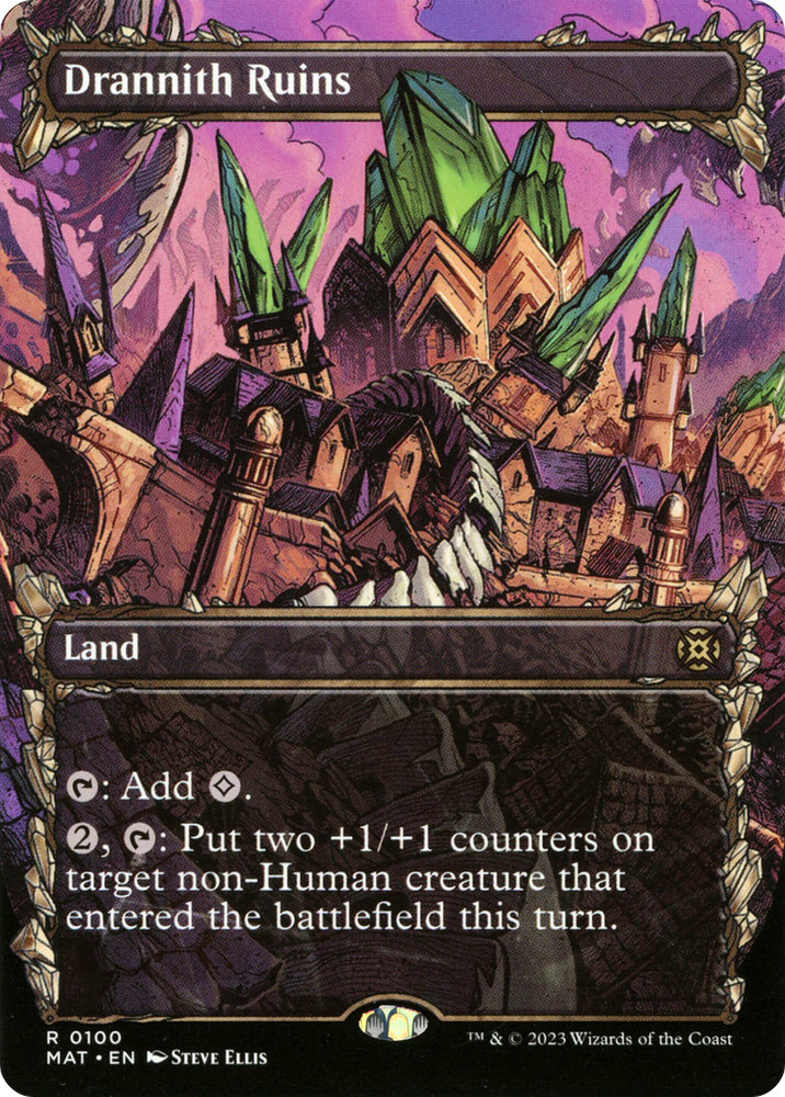 Drannith Ruins (Showcase) [March of the Machine: The Aftermath] Magic: The Gathering