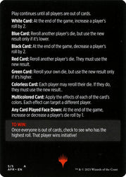 Roll for Initiative (Magic Minigame) [Dungeons & Dragons: Adventures in the Forgotten Realms Minigame] Magic: The Gathering