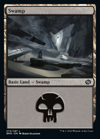 Swamp (273) [The Brothers' War] Magic: The Gathering