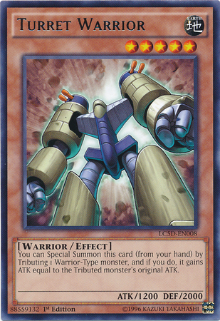 Turret Warrior [LC5D-EN008] Rare Yu-Gi-Oh!