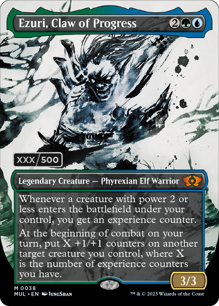 Ezuri, Claw of Progress (Serialized) [Multiverse Legends] Magic: The Gathering