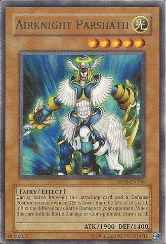 Airknight Parshath [RP02-EN058] Rare Yu-Gi-Oh!