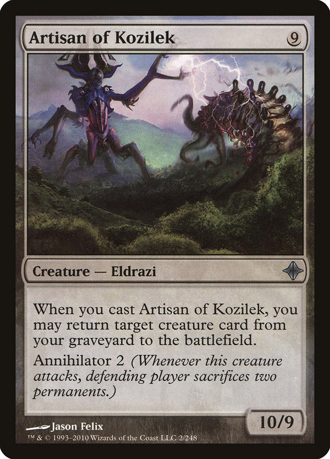 Artisan of Kozilek [Rise of the Eldrazi] Magic: The Gathering