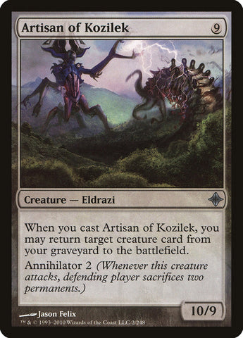 Artisan of Kozilek [Rise of the Eldrazi] Magic: The Gathering