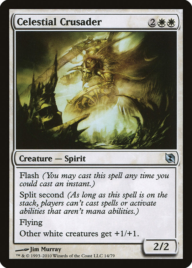 Celestial Crusader [Duel Decks: Elspeth vs. Tezzeret] Magic: The Gathering