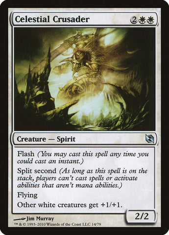 Celestial Crusader [Duel Decks: Elspeth vs. Tezzeret] Magic: The Gathering