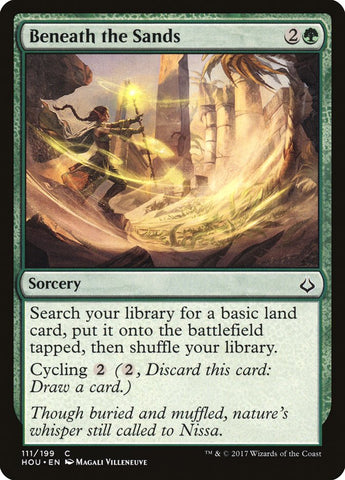 Beneath the Sands [Hour of Devastation] Magic: The Gathering