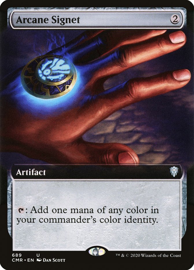 Arcane Signet (Extended Art) [Commander Legends] Magic: The Gathering