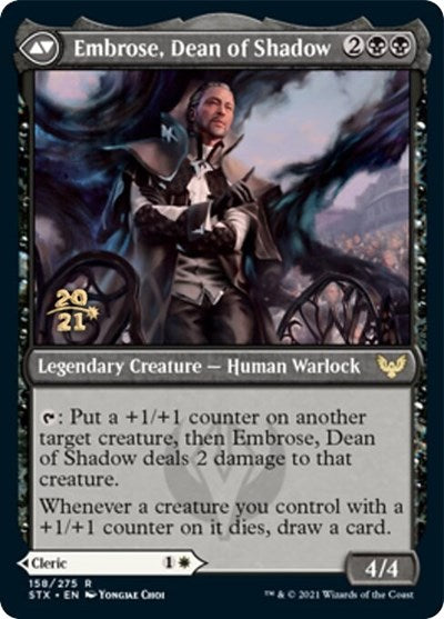 Shaile, Dean of Radiance // Embrose, Dean of Shadow [Strixhaven: School of Mages Prerelease Promos] Magic: The Gathering