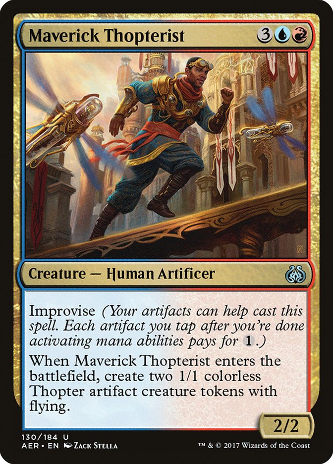 Maverick Thopterist [Aether Revolt] Magic: The Gathering