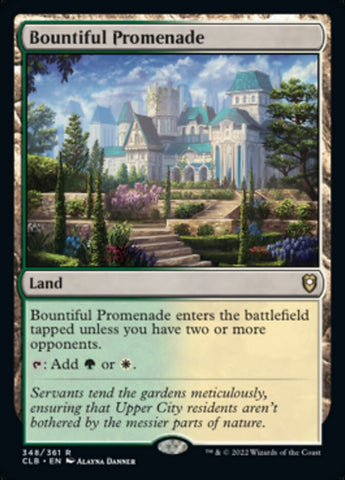Bountiful Promenade [Commander Legends: Battle for Baldur's Gate] Magic: The Gathering