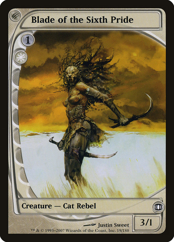 Blade of the Sixth Pride [Future Sight] Magic: The Gathering