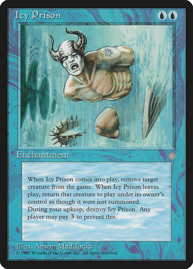 Icy Prison [Ice Age] Magic: The Gathering