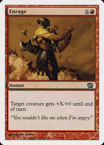 Enrage [Eighth Edition] Magic: The Gathering