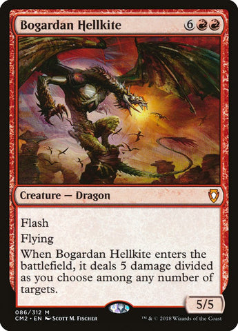 Bogardan Hellkite [Commander Anthology Volume II] Magic: The Gathering