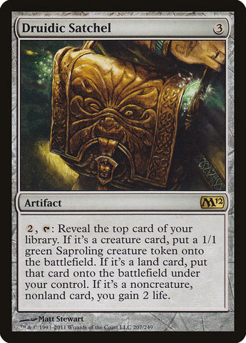 Druidic Satchel [Magic 2012] Magic: The Gathering