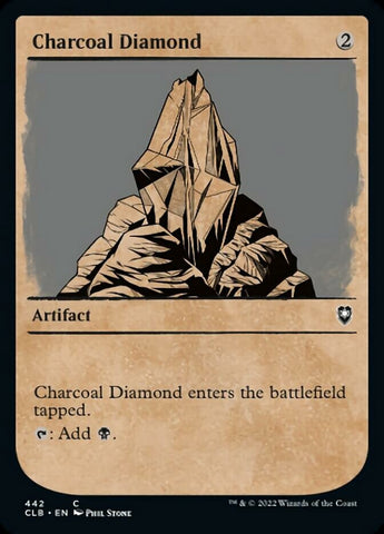 Charcoal Diamond (Showcase) [Commander Legends: Battle for Baldur's Gate] Magic: The Gathering