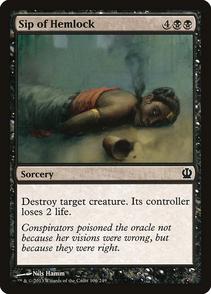 Sip of Hemlock [Theros] Magic: The Gathering
