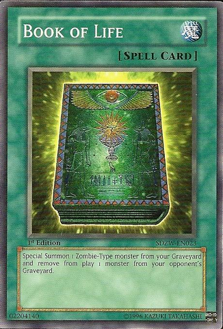Book of Life [SDZW-EN023] Common Yu-Gi-Oh!