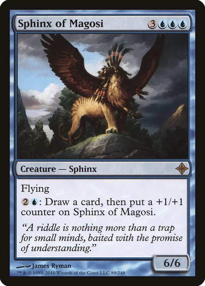 Sphinx of Magosi [Rise of the Eldrazi] Magic: The Gathering
