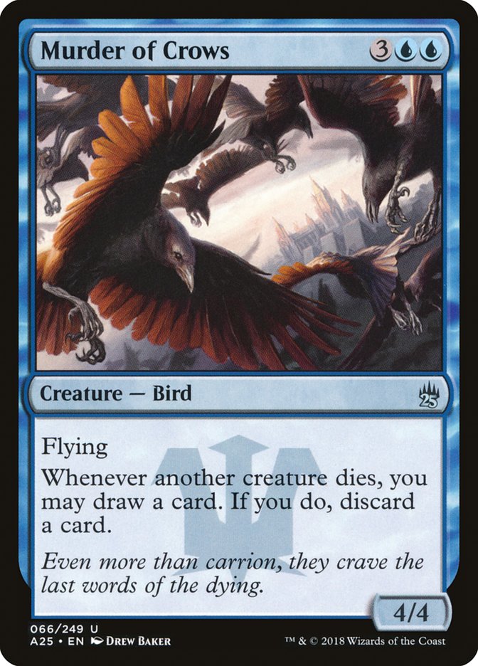 Murder of Crows [Masters 25] Magic: The Gathering