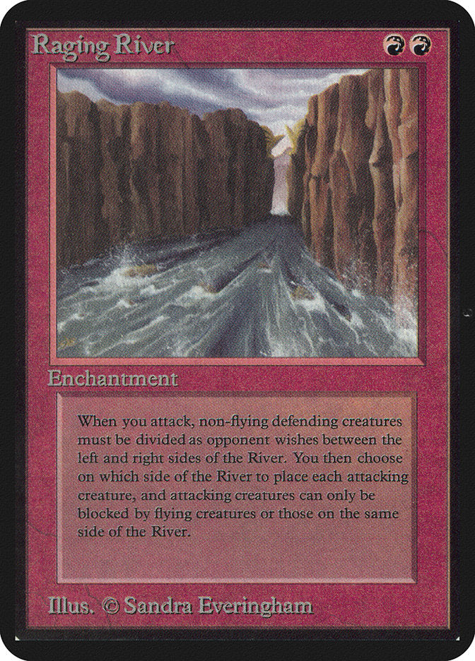 Raging River [Alpha Edition] Magic: The Gathering