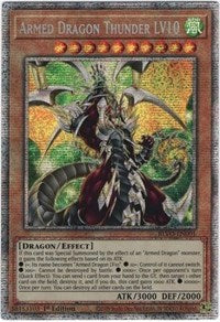 Armed Dragon Thunder LV10 (Starlight Rare) [BLVO-EN001] Starlight Rare Yu-Gi-Oh!