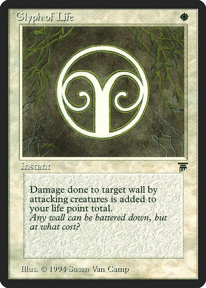 Glyph of Life [Legends] Magic: The Gathering