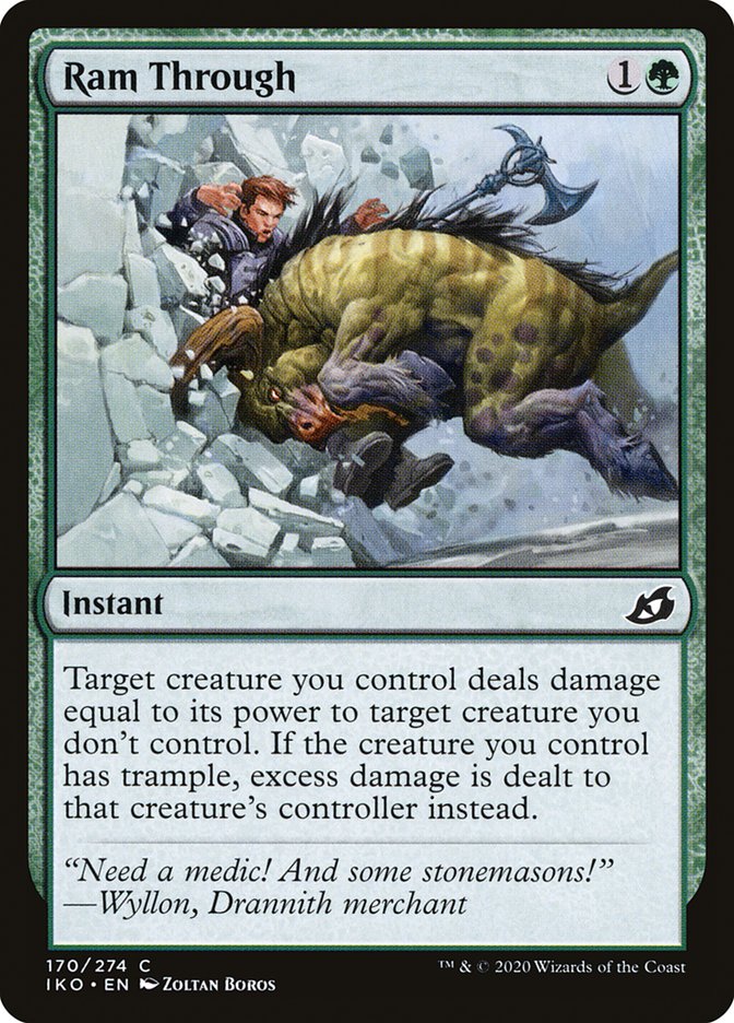 Ram Through [Ikoria: Lair of Behemoths] Magic: The Gathering