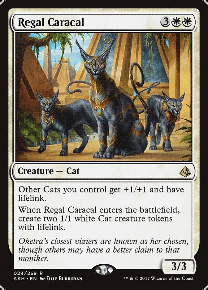 Regal Caracal [Amonkhet] Magic: The Gathering