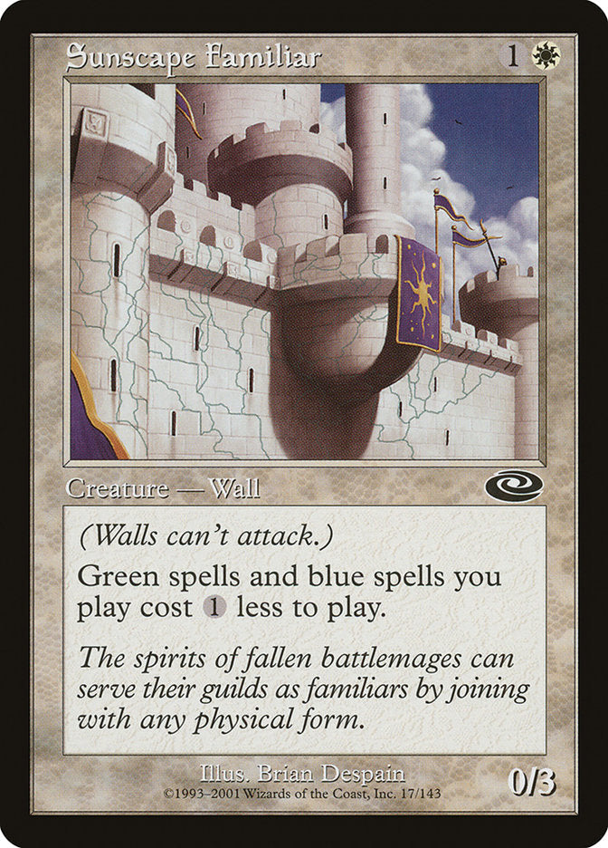 Sunscape Familiar [Planeshift] Magic: The Gathering