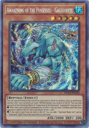Awakening of the Possessed - Gagigobyte [DLCS-EN143] Secret Rare Yu-Gi-Oh!