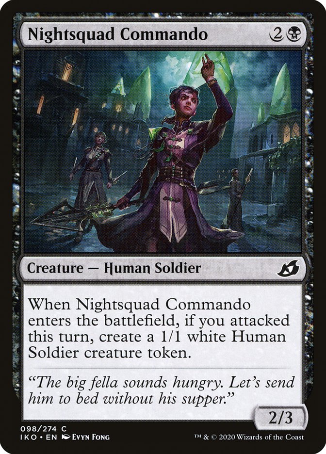 Nightsquad Commando [Ikoria: Lair of Behemoths] Magic: The Gathering