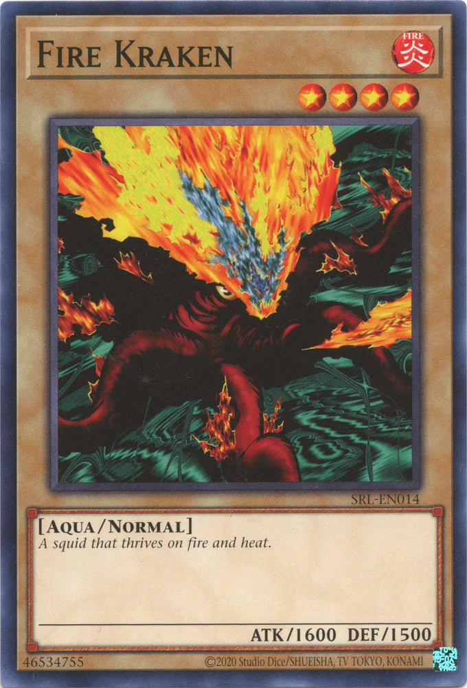 Fire Kraken (25th Anniversary) [SRL-EN014] Common Yu-Gi-Oh!