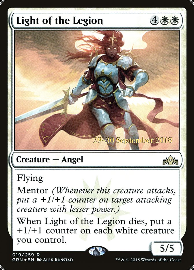 Light of the Legion [Guilds of Ravnica Prerelease Promos] Magic: The Gathering