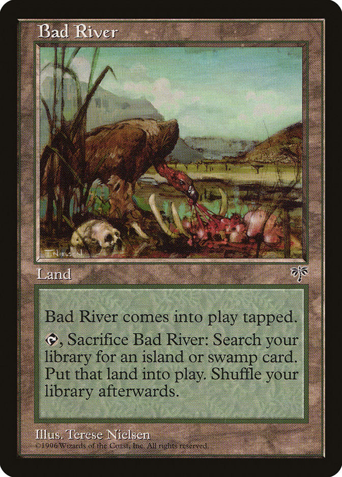 Bad River [Mirage] Magic: The Gathering