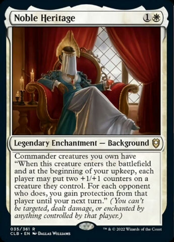 Noble Heritage [Commander Legends: Battle for Baldur's Gate] Magic: The Gathering