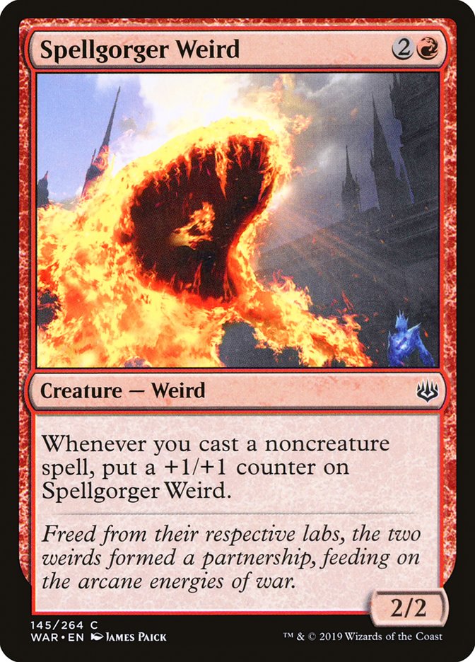 Spellgorger Weird [War of the Spark] Magic: The Gathering