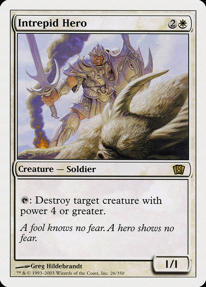 Intrepid Hero [Eighth Edition] Magic: The Gathering