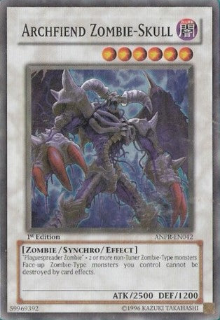 Archfiend Zombie-Skull [ANPR-EN042] Super Rare Yu-Gi-Oh!