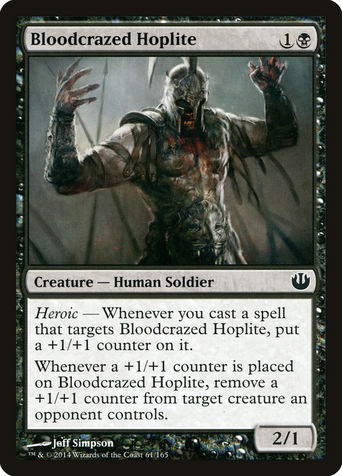 Bloodcrazed Hoplite [Journey into Nyx] Magic: The Gathering
