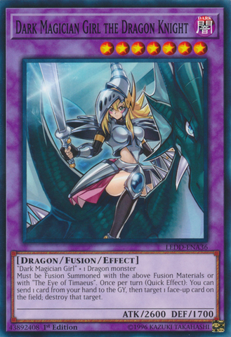 Dark Magician Girl the Dragon Knight [LEDD-ENA36] Common