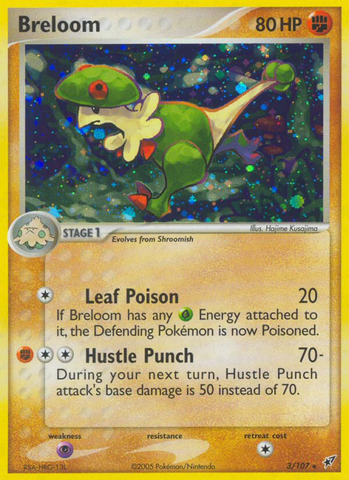 Breloom (3/107) [EX: Deoxys] Pokémon